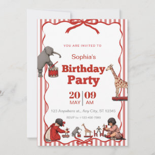 Småbarn och små barn StoryBook Inbjudningar