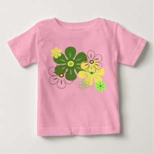 Småbarn och spädbarn T-skirter med färglöst regn T Shirt