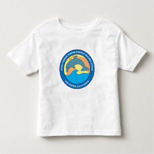 Småbarn Point Fermin Elementär Logotyp vit T Shirt