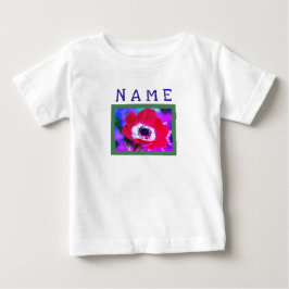 Småbarn Ruffle Tee LYCKLIG SEED KIDS POPPY & NAMN