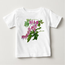 Småbarn rufsar klänningen med blöds hjärtor