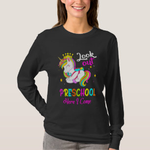 Småbarn Se Upp Förskola Här Kommer Jag Skollärare T Shirt