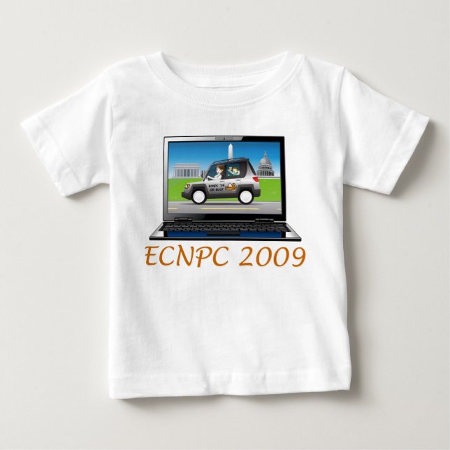 Småbarn" skjorta för ECNPC 2009 " Tee (Framsida)