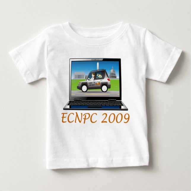 Småbarn" skjorta för ECNPC 2009 " Tee Shirt (Framsida)
