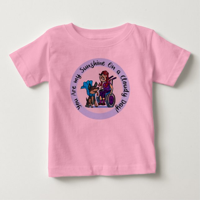 Småbarn Solskjorta T Shirt (Framsida)