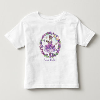 Småbarn Sweet VioletsTee Shirt T-shirt