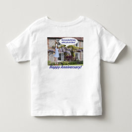 småbarn T. Lycklig-årsdagen T Shirt