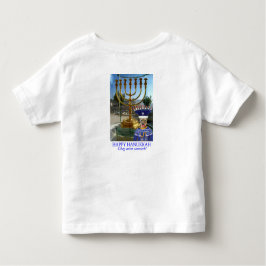 småbarn T. Lycklig Hanukkah! lejon! T Shirt