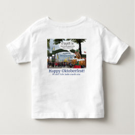 småbarn T. Lycklig Oktoberfest! T Shirt