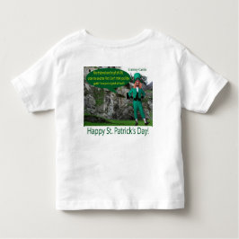 småbarn T. Lycklig St. Patrick's Day. T Shirt