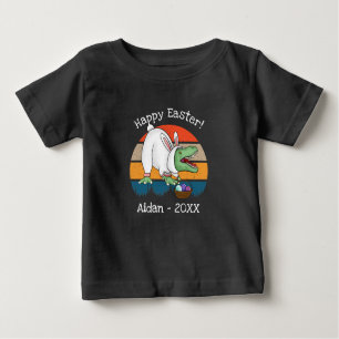 Småbarn T-Rex i Påskhare Costume Egg Hunt T Shirt