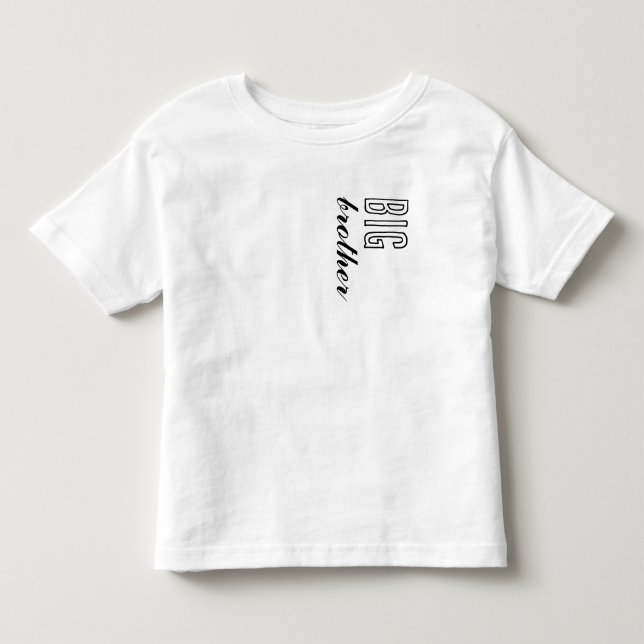 Småbarn T-Shirt - Big Brother (Framsida)