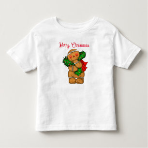 Småbarn T-Shirt Helgdag Gingertea Person
