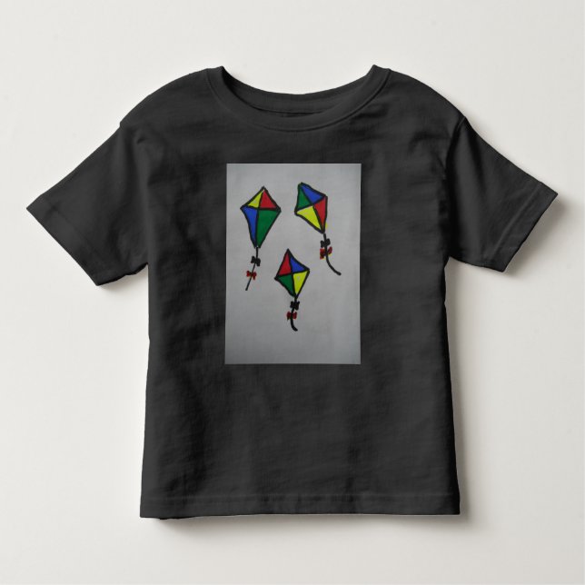 SMÅBARN T-SHIRT - KITES (Framsida)