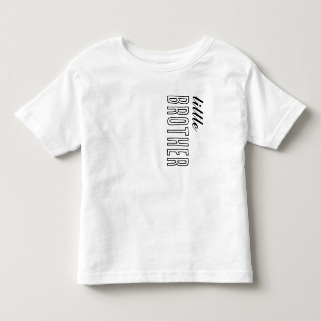 Småbarn T-Shirt - Little Brother (Framsida)
