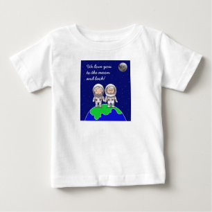 Småbarn T-shirt med morföräldrar av Jo Bilder