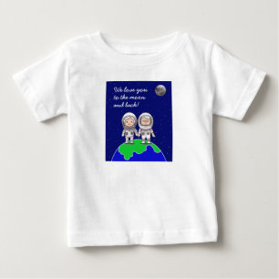 Småbarn T-shirt med morföräldrar av Jo Bilder