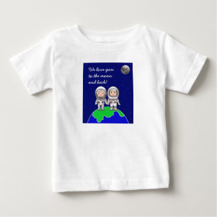 Småbarn T-shirt med morföräldrar av Jo Bilder