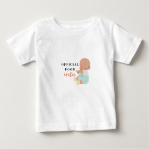 Småbarn T-Shirt"Officiell Food Critic: T Shirt
