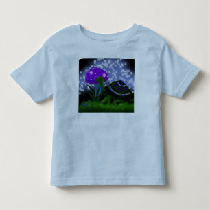 Småbarn T-Shirt Turtle Lila