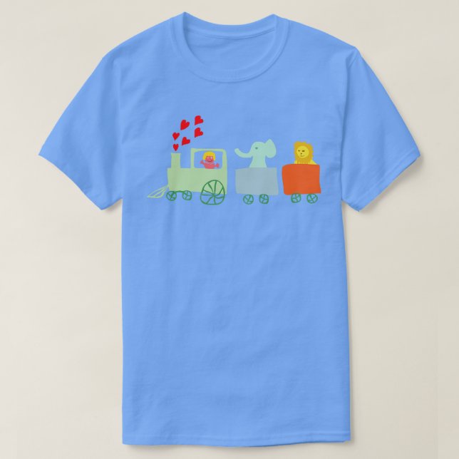 småbarn tåg t shirt (Design framsida)