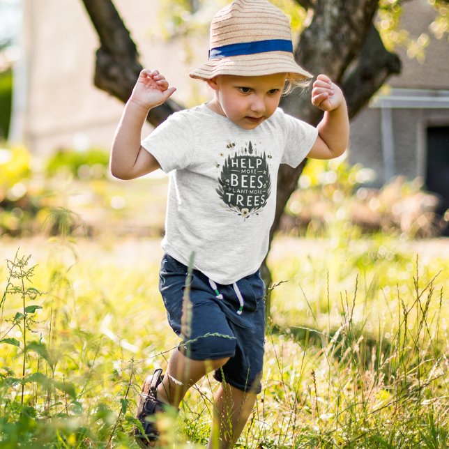Småbarn Träd Planter - Eco Warrior T Shirt (Skapare uppladdad)