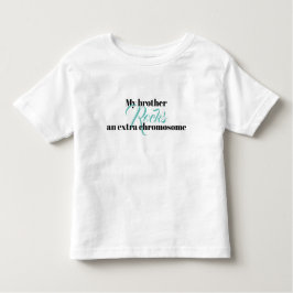 Småbarn Tshirt "Min bror sten Tröja