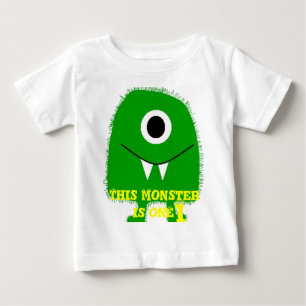 Småbarn/ungemonsterskjorta T Shirt