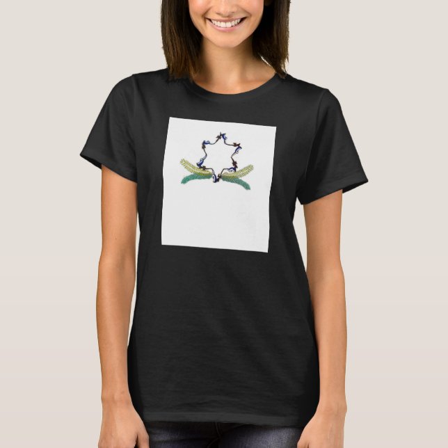 SMÅBARN VAPENSKÖLD RAGLAN TEE SHIRT (Framsida)