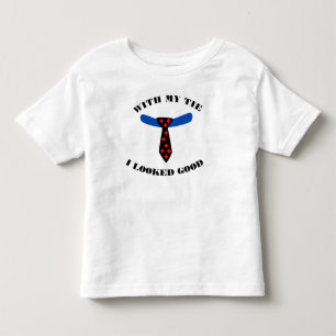 Småbarn Vit T Shirt