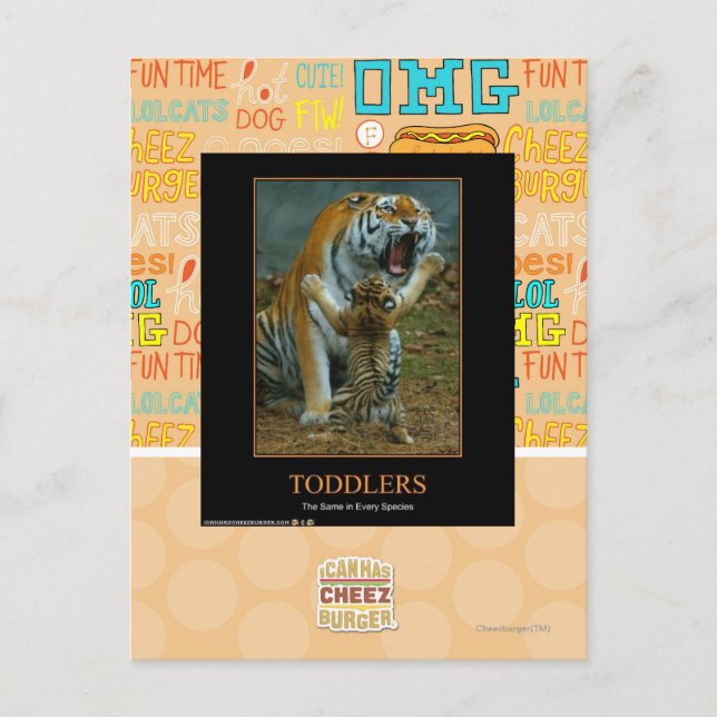 Småbarn Vykort (Framsida)