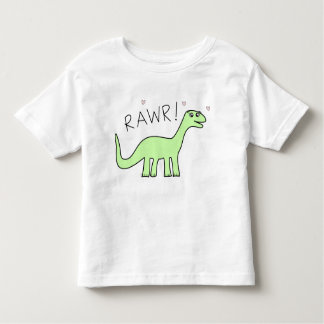 SmåbarnBronto Rawr skjortor Tee Shirt