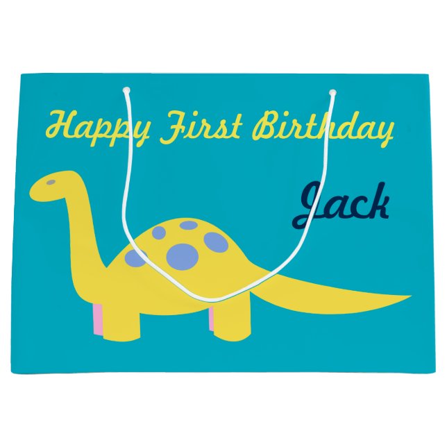 SmåbarnDinosaurgåvan hänger lös (Framsidan)