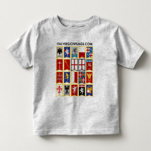 SmåbarnItalien-Region-T-Skjorta Tee Shirt