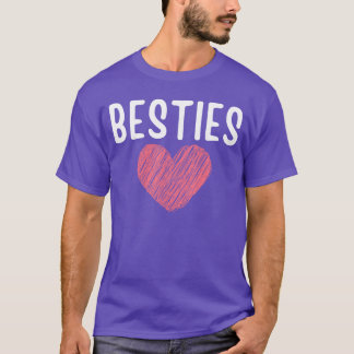 Småbarns bästa vän Matching Bestie Squad T Shirt