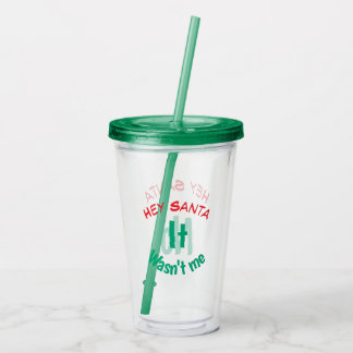 Småbarns Busiga Jul Akryl Tumbler Take Away Mugg
