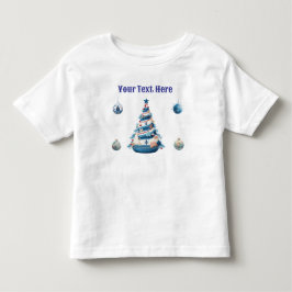 "Småbarns nautiska jultröja – Holiday Sailo T Shirt