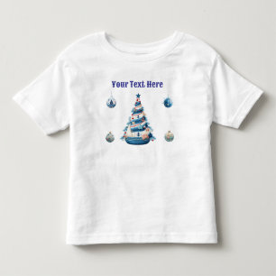 "Småbarns nautiska jultröja – Holiday Sailo T Shirt
