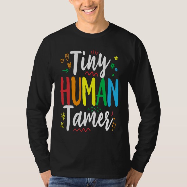 Småbarns säkerhetsdagisleverantör Barnvakt D T Shirt (Framsida)