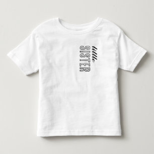 Småbarns T-Shirt - Lilla syster