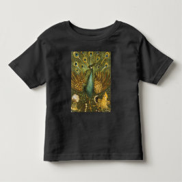 Småbarns t-shirt Pauw-met-kippen Theo-van-Hoytema