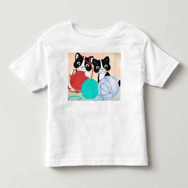 Småbarns-T-shirt T Shirt (Framsida)