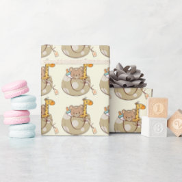 Småbarnsdjurs Baby Shower Presentpapper