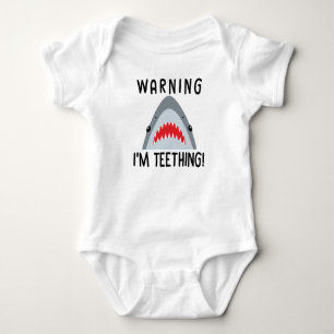 Småbarnshörna - VARNING JAG FÅR TÄNDER T Shirt