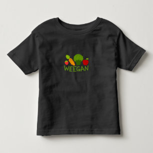 SmåbarnWeegan T-tröja - mörk Tee Shirt