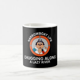 Småbåtar - Kanalbåtar - boende på en båt Kaffemugg