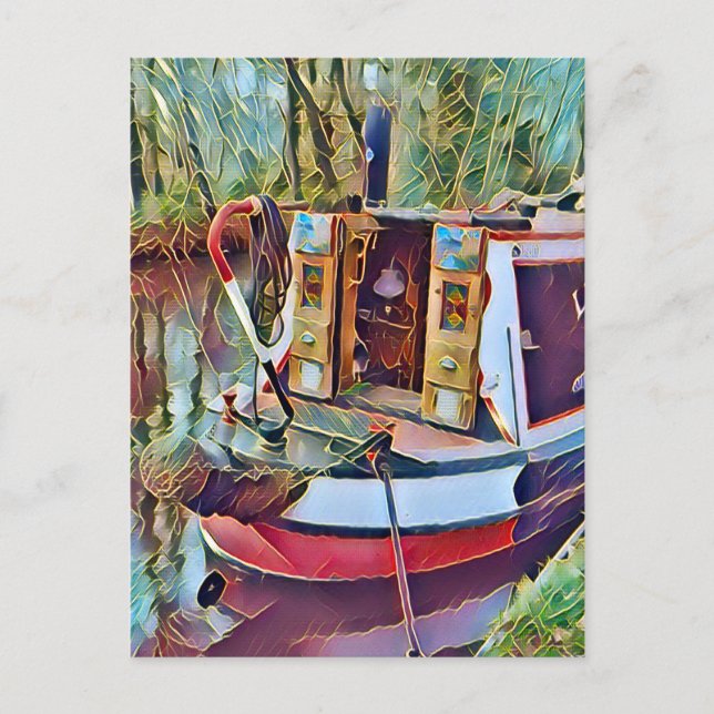 SMÅBÅTAR    VYKORT (Framsida)