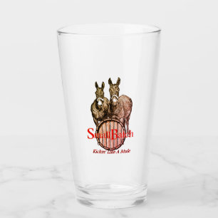 Småbatch "Kickin" som en massa!" Glas med kula