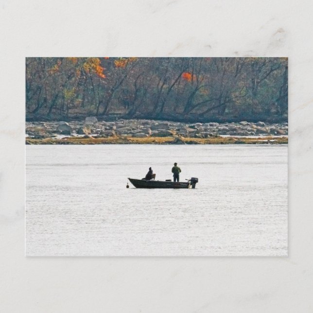 Småbåtsfiske Vykort (Framsida)