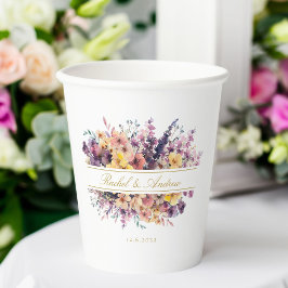 Småblommor, handskrift, bröllop, färska, med blomk